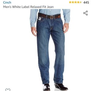 Cinch mens relaxed for white label jeans